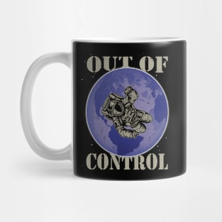 Out Of Control Astronaut Mug